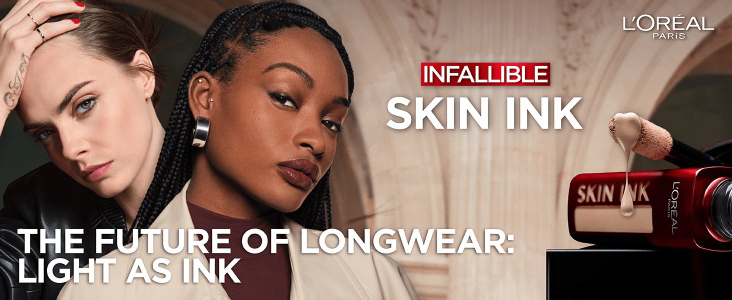 Loreal Cosmetics Face Infallible Skin Ink Foundation IMGTEXTD 1 1A Min